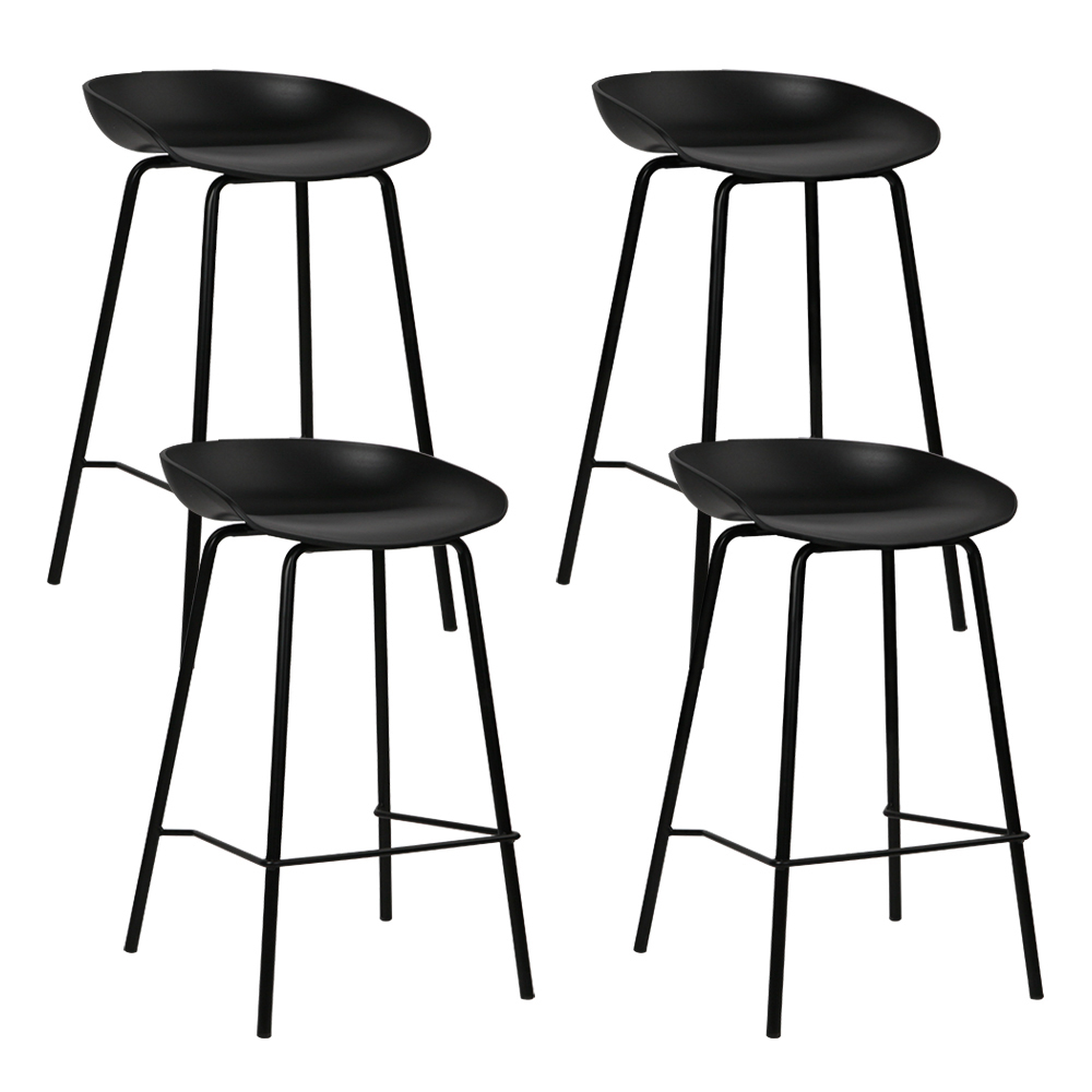 Artiss 4x Bar Stools Kitchen Counter Stools Metal - Image 7