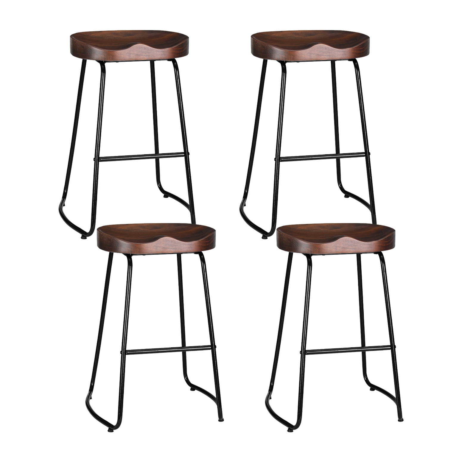 Artiss 4x Bar Stools Tractor Seat 65cm - Image 8
